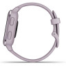 Часы GARMIN VENU SQ METALLIC ORCHID ALUMINUM BEZEL WITH ORCHID CASE AND SILICONE BAND 010-02427-12